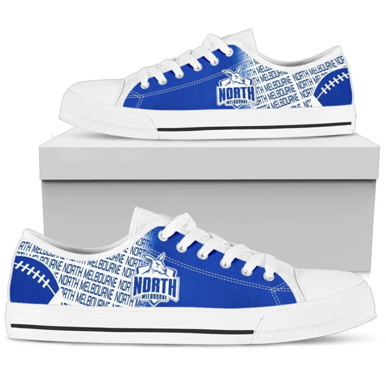 AFL North Melbourne Kangaroos Low Top Shoes