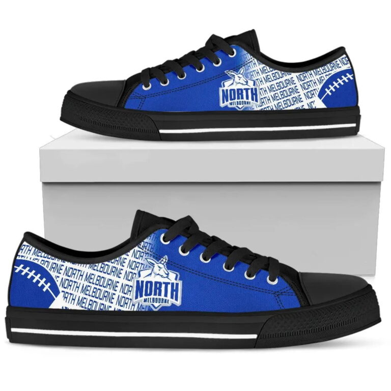 AFL North Melbourne Kangaroos Low Top Shoes