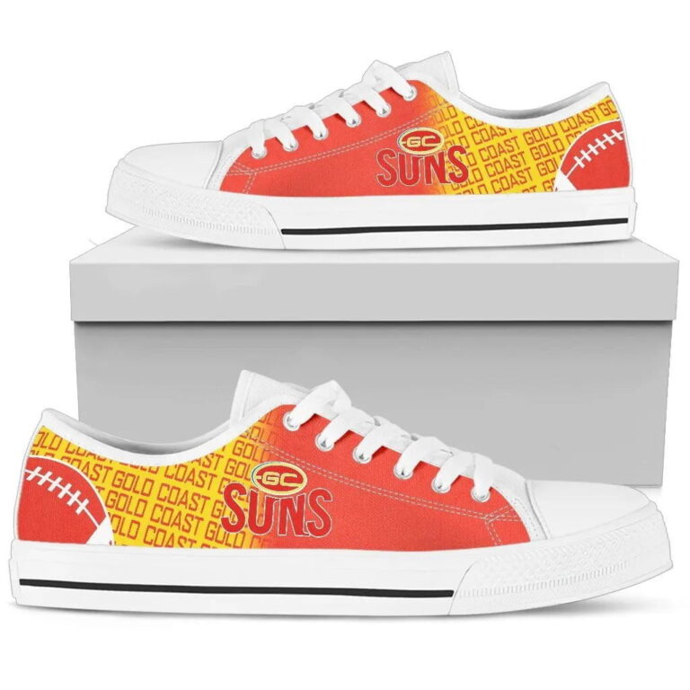 AFL Gold Coast Suns Low Top Shoes