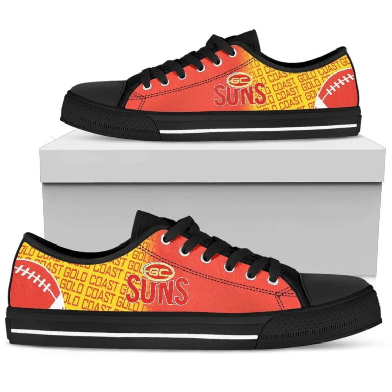 AFL Gold Coast Suns Low Top Shoes