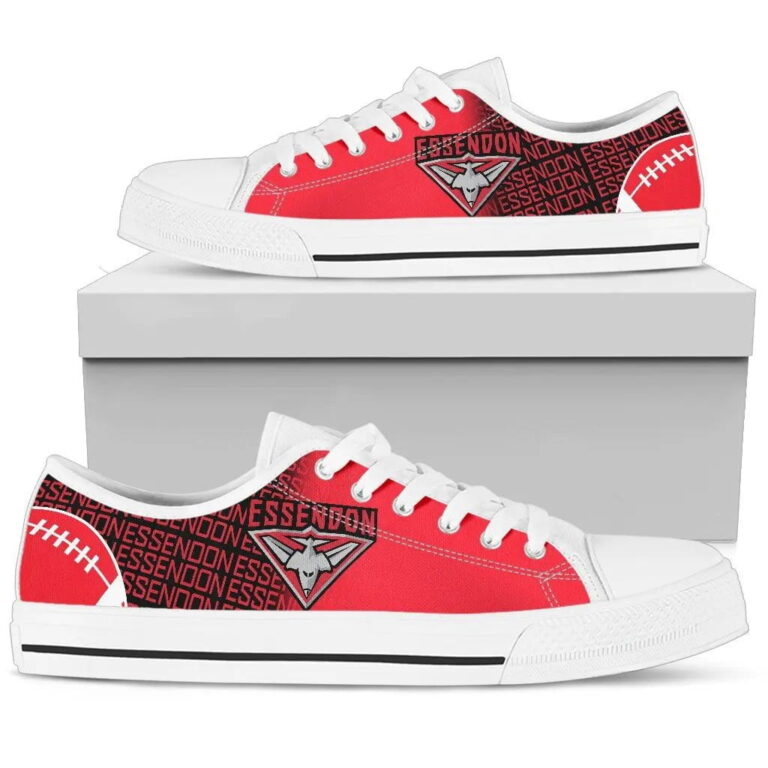 AFL Essendon Bombers Low Top Shoes