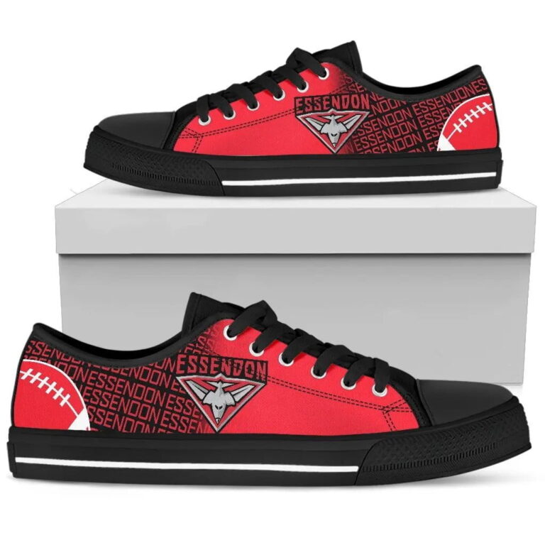 AFL Essendon Bombers Low Top Shoes