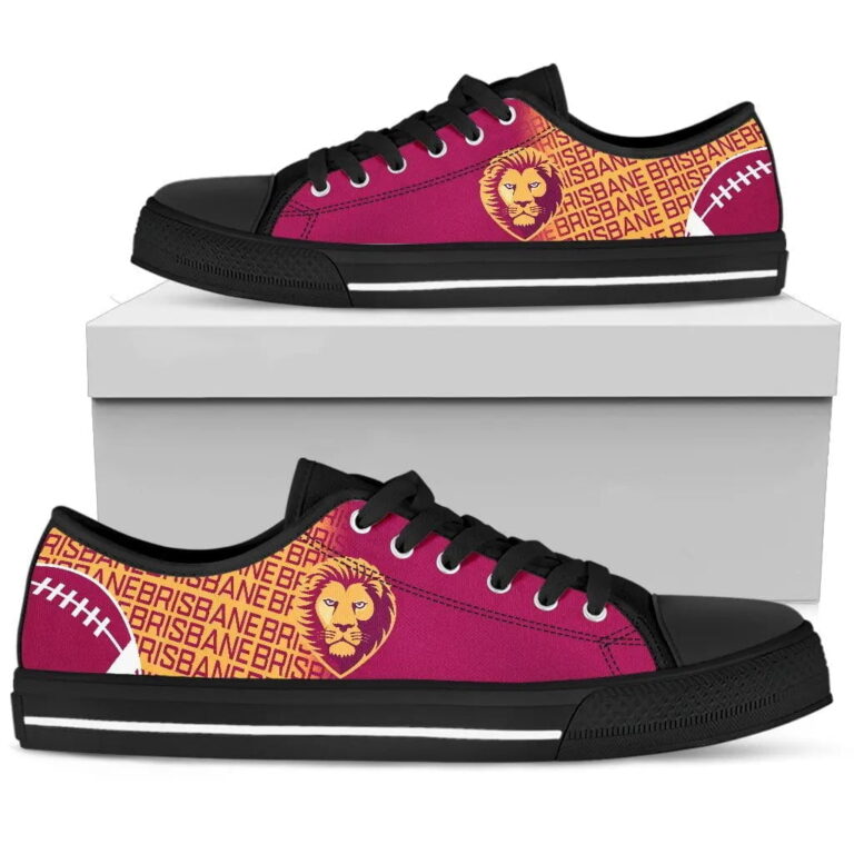 AFL Brisbane Lions Low Top Shoes