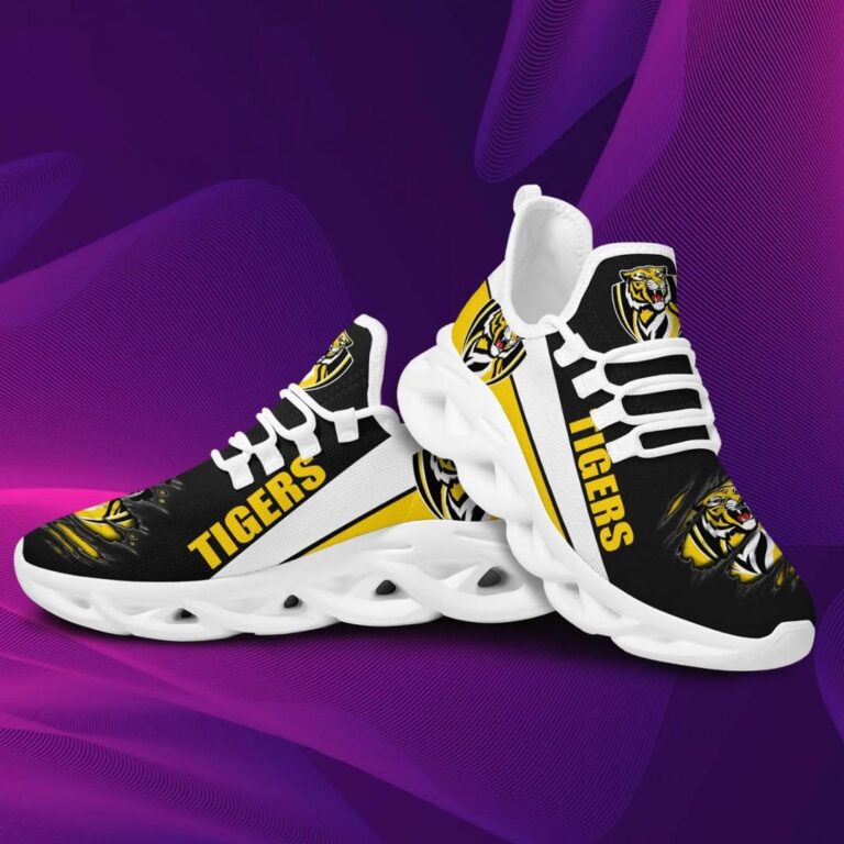 AFL Richmond Tigers Black Max Soul Shoes