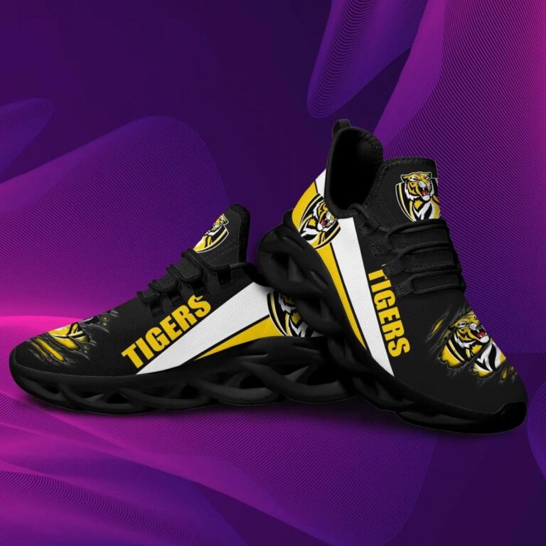 AFL Richmond Tigers Black Max Soul Shoes