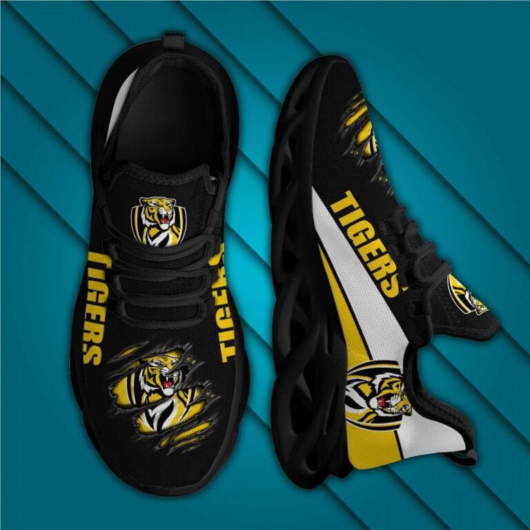 AFL Richmond Tigers Black Max Soul Shoes