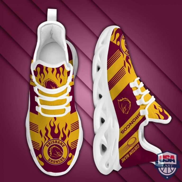 NRL Brisbane Broncos Max Soul Shoes