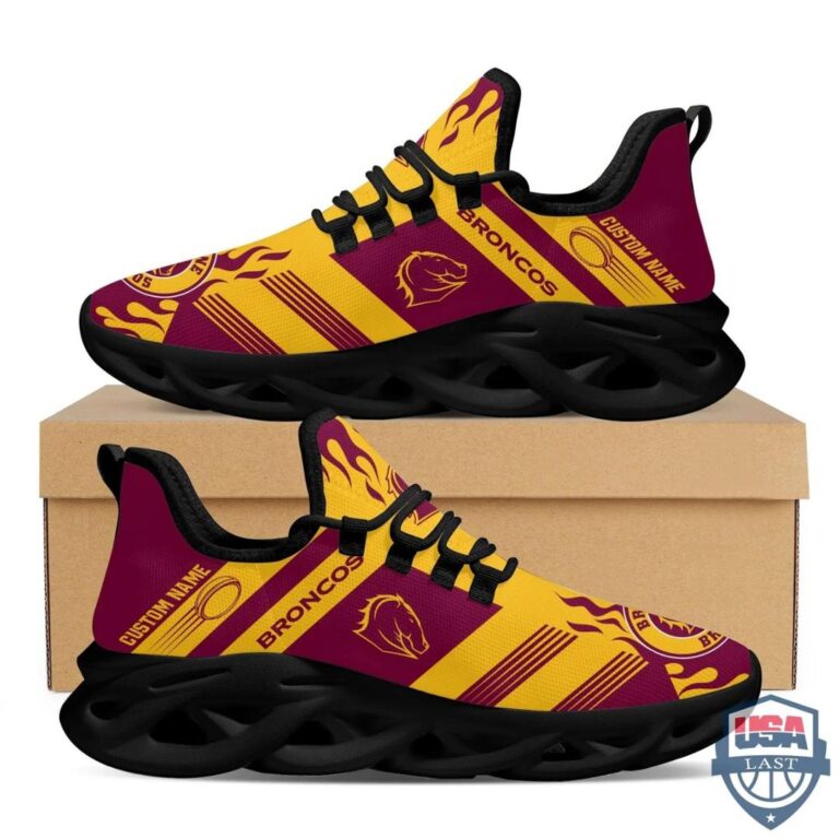 NRL Brisbane Broncos Max Soul Shoes