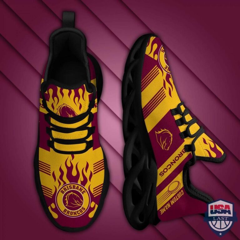 NRL Brisbane Broncos Max Soul Shoes