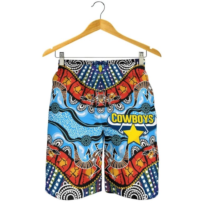 NRL Cowboys Indigenous Men Shorts K4