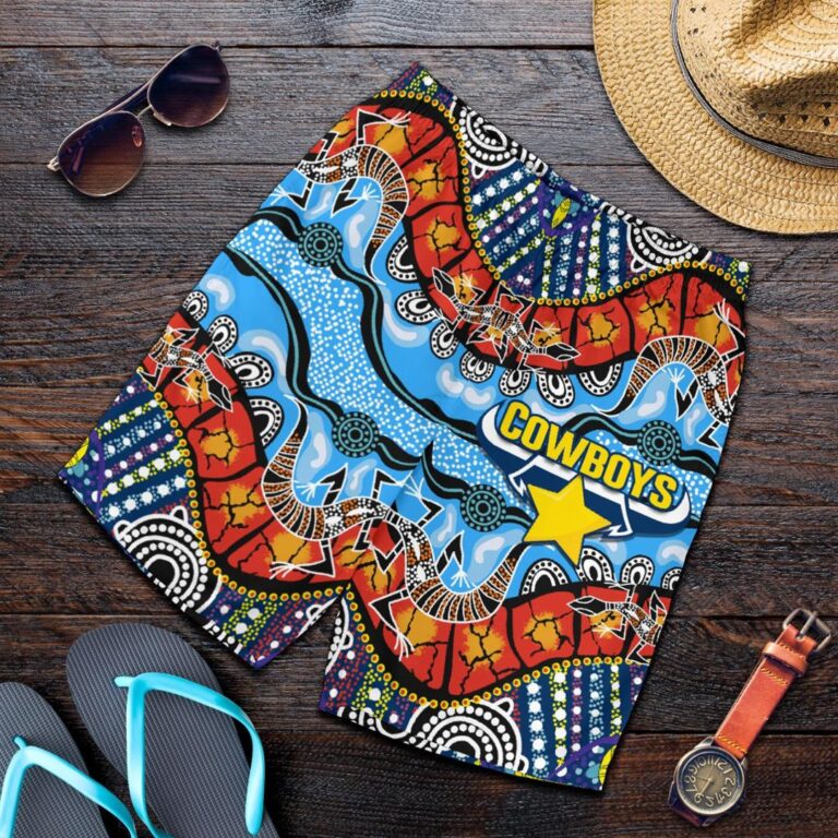 NRL Cowboys Indigenous Men Shorts K4