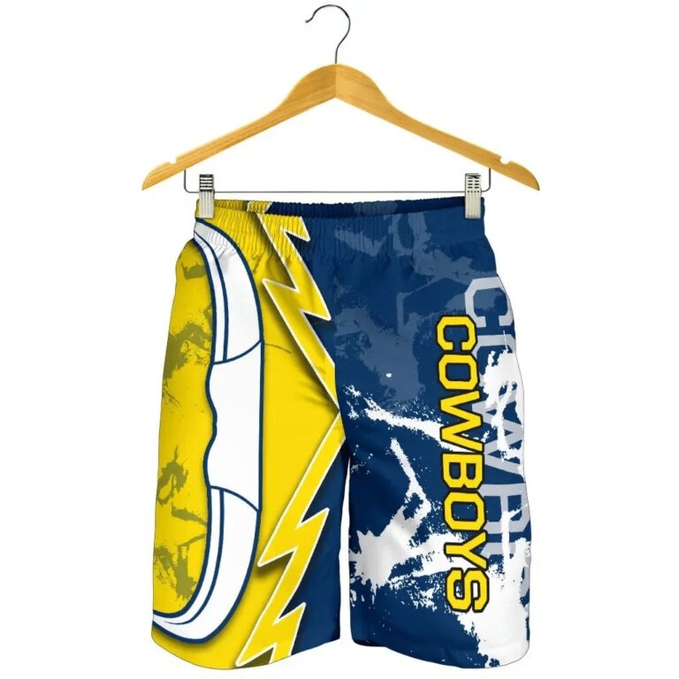 NRL Cowboys All Over Print Men's Shorts TH4