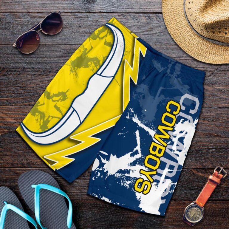 NRL Cowboys All Over Print Men's Shorts TH4