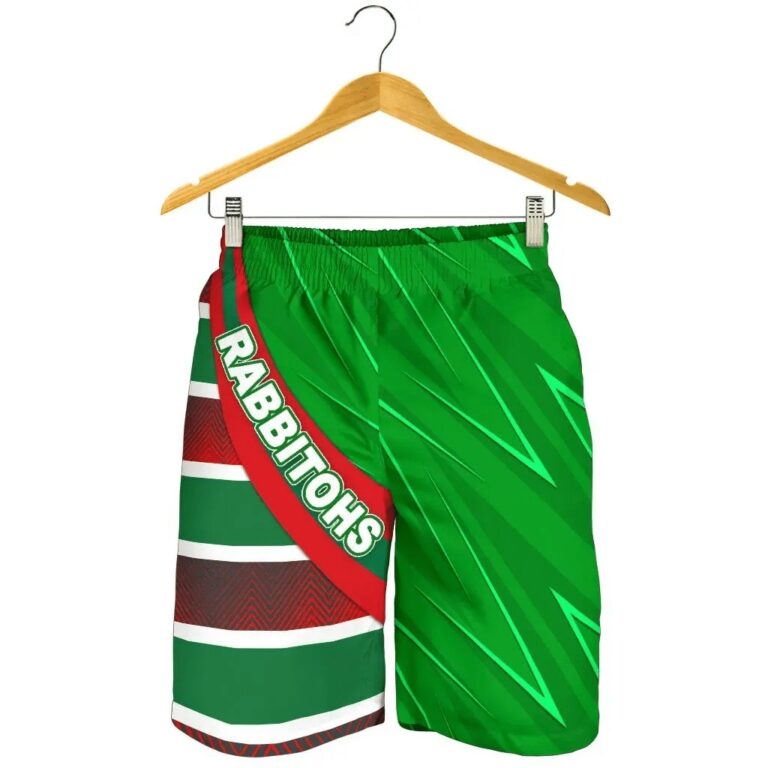 NRL South Sydney Rabbitohs Men Shorts Victorian Vibes K36