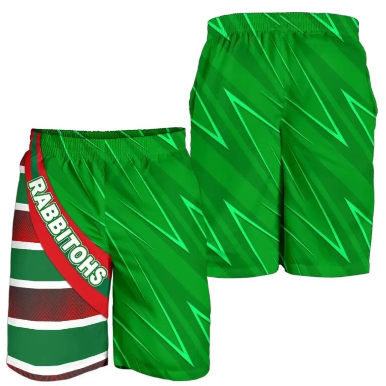 NRL South Sydney Rabbitohs Men Shorts Victorian Vibes K36