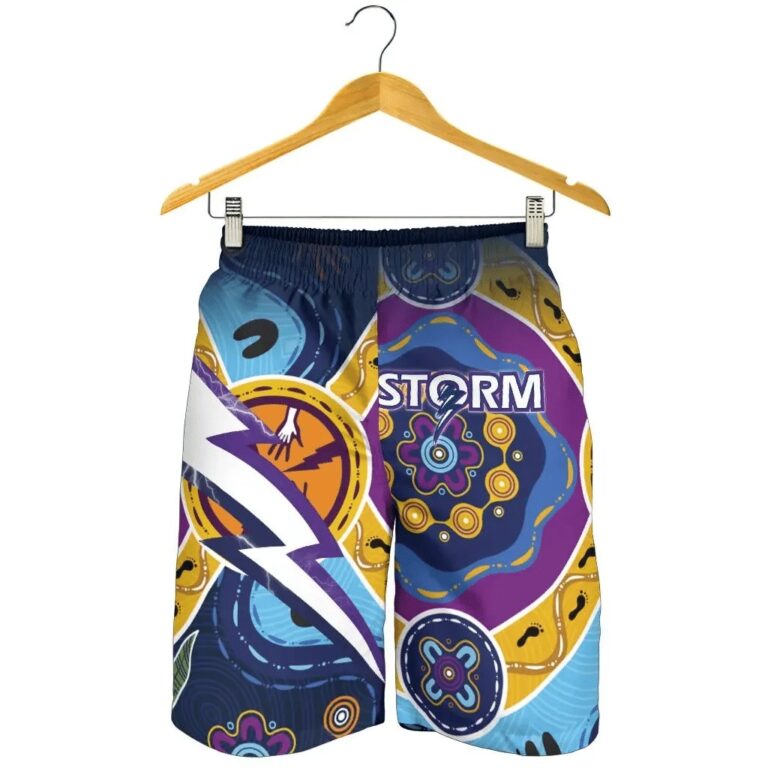 NRL Storm Indigenous Men's Shorts Melbourne TH5
