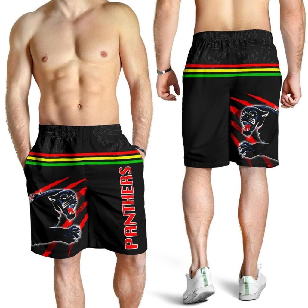 NRL Panthers All Over Print Men's Shorts Claws TH4