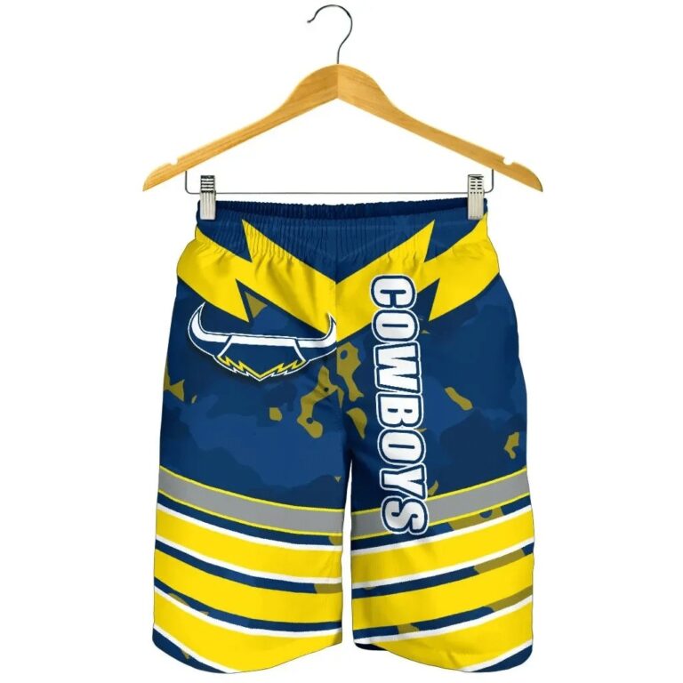NRL Camouflage Cowboys Anzac Men Shorts North Queensland K13
