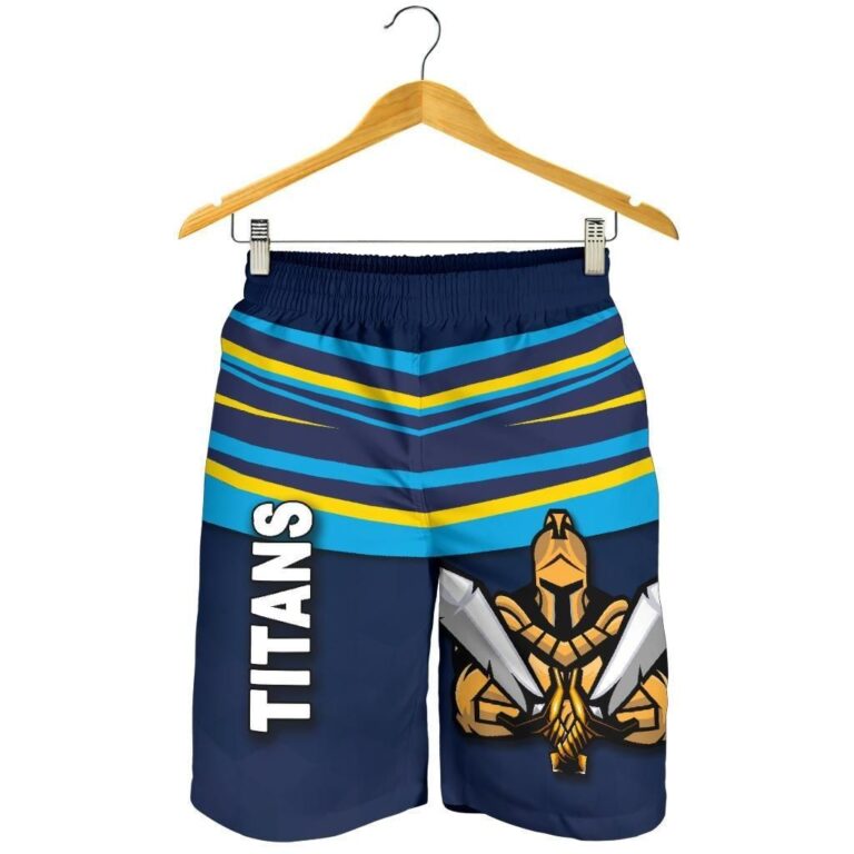 NRL Gold Coast Men Shorts Titans Gladiator - Full Navy K8