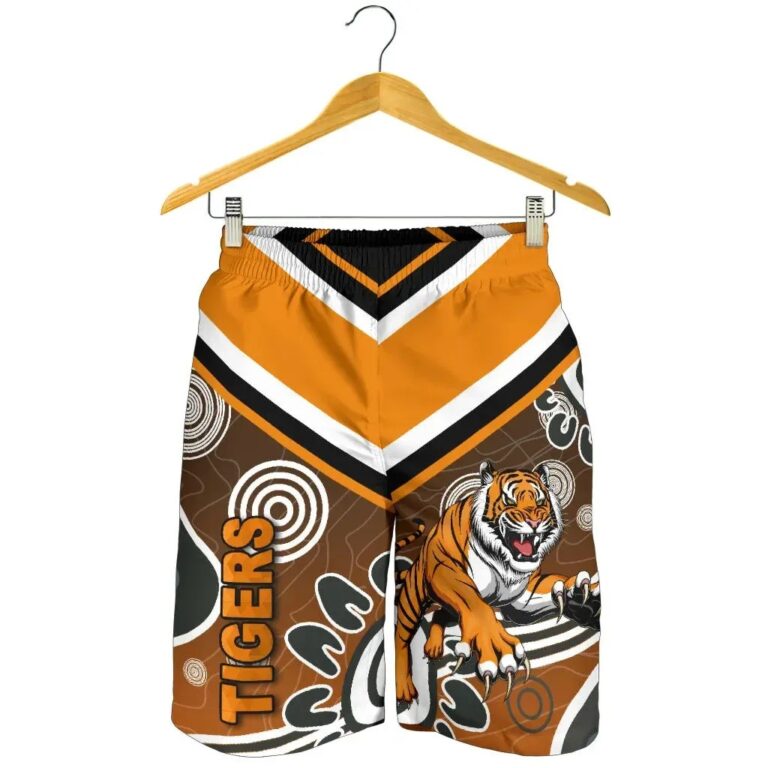 NRL Wests Men Shorts Tigers Indigenous K8