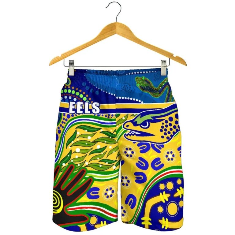 NRL Eels Naidoc Special Men Shorts K13