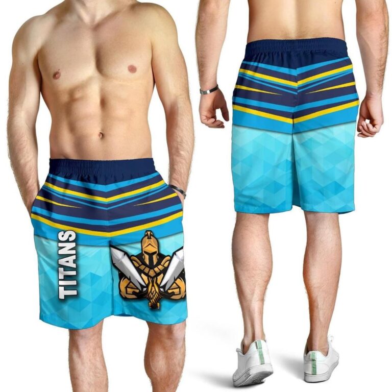 NRL Gold Coast Men Shorts Titans Gladiator K8