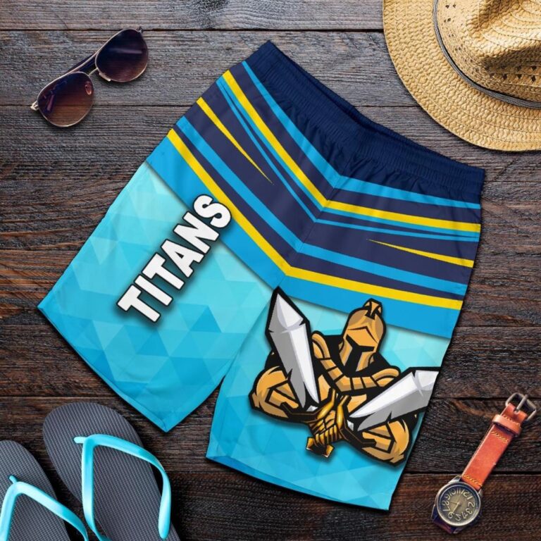 NRL Gold Coast Men Shorts Titans Gladiator K8
