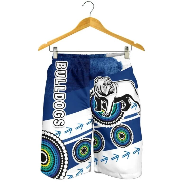 NRL Bulldogs Men Shorts Special Indigenous K13