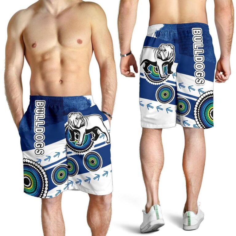 NRL Bulldogs Men Shorts Special Indigenous K13