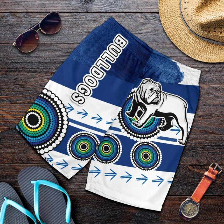 NRL Bulldogs Men Shorts Special Indigenous K13