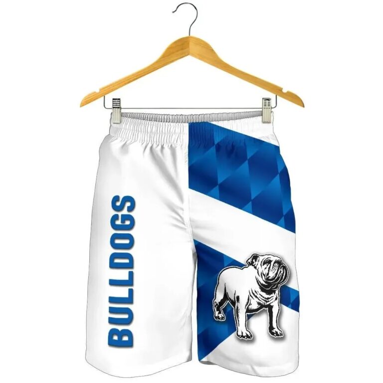 NRL Bulldogs Men Shorts Sporty Style K8