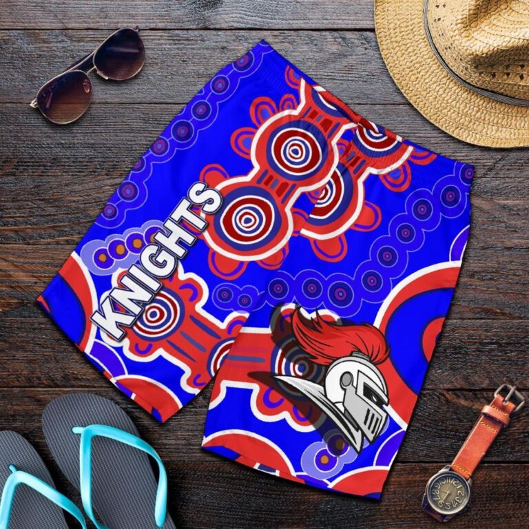 NRL Newcastle Knights Men Shorts Indigenous K8