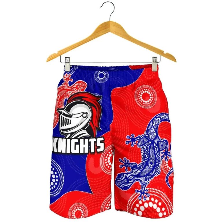 NRL Newcastle Knights All Over Print Men's Shorts Aboriginal TH4