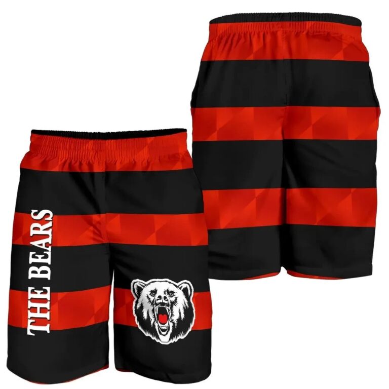 NRL North Sydney Men Shorts The Bears Simple Style K8