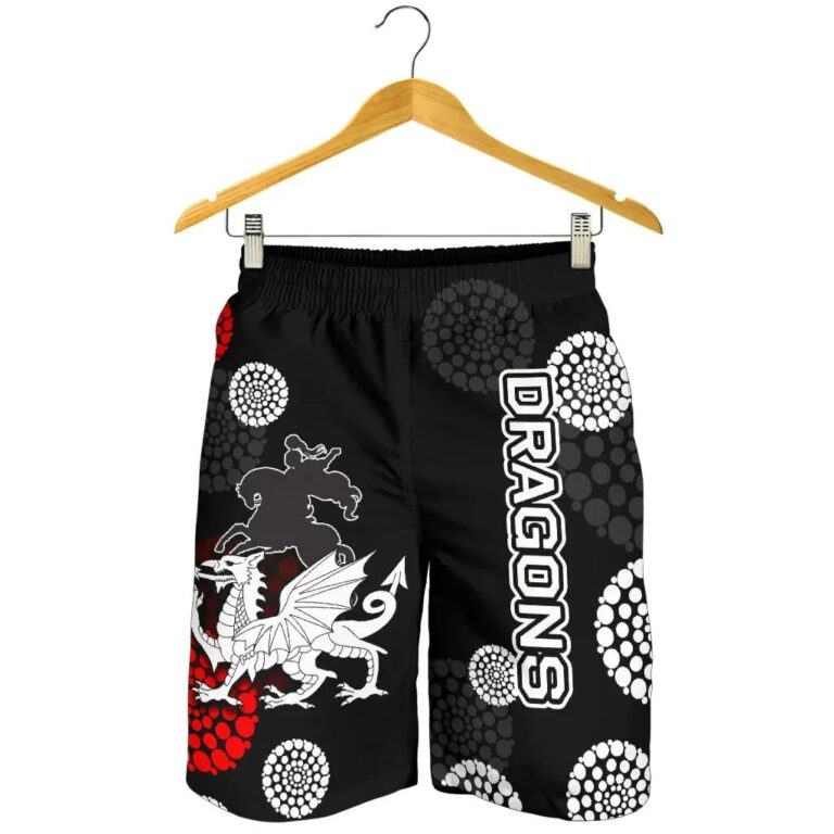NRL ST.George All Over Print Men's Shorts Aboriginal TH4