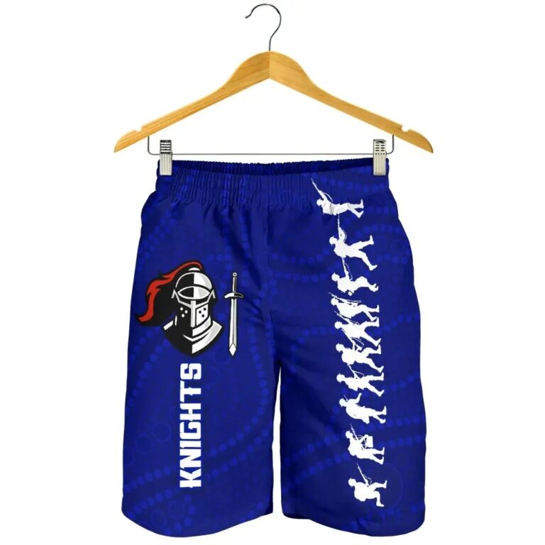 NRL Newcastle Knights Men Shorts Anzac Country Style K36