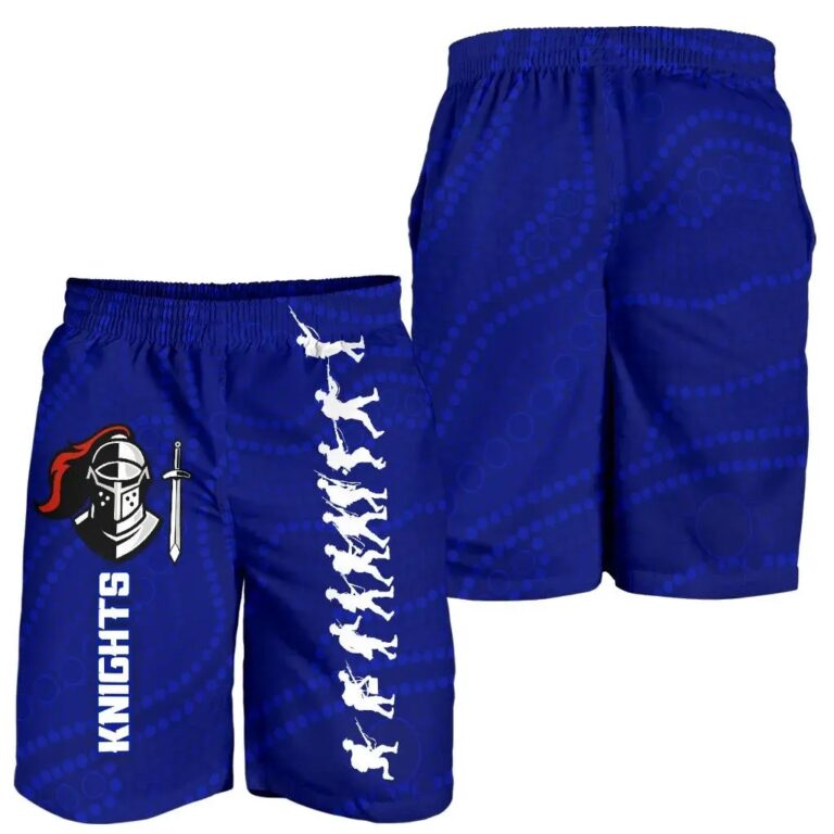 NRL Newcastle Knights Men Shorts Anzac Country Style K36