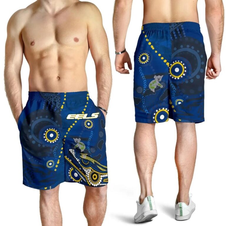 NRL Eels Indigenous Men's Shorts TH5