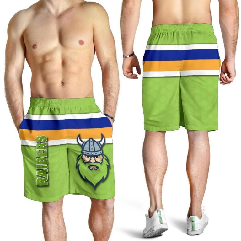 NRL Canberra Men Shorts Raiders Viking K8