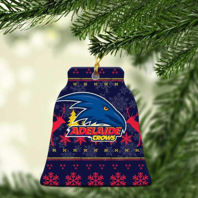 AFL Adelaide Crows Christmas Ornament - Christmas Ugly Style