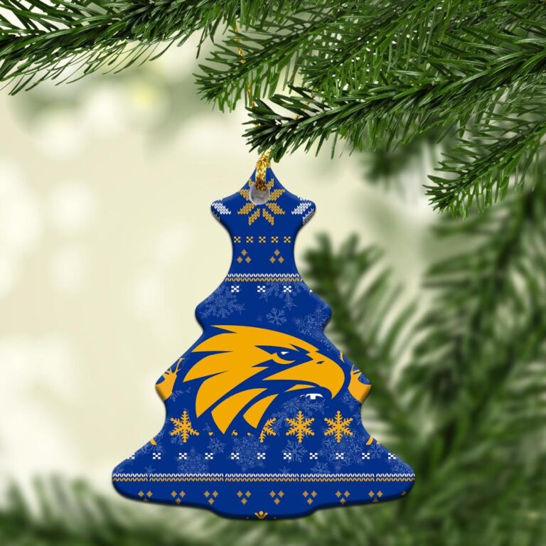 AFL West Coast Eagles Club Christmas Ornament - Christmas Ugly Style