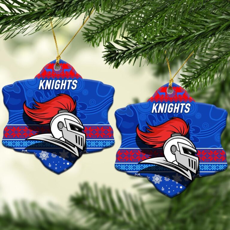 Newcastle Knights Christmas Ornament Simple Style