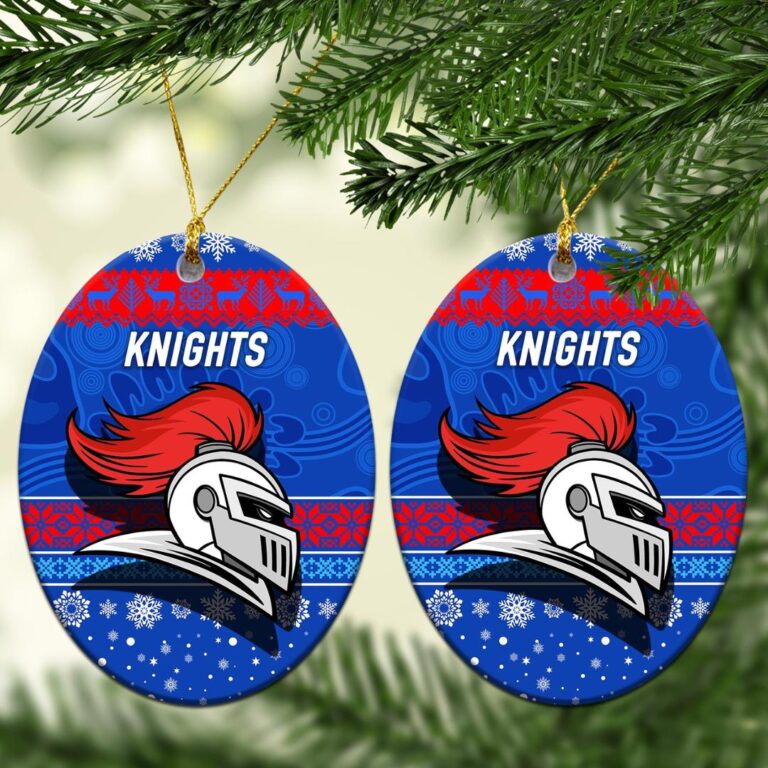 Newcastle Knights Christmas Ornament Simple Style