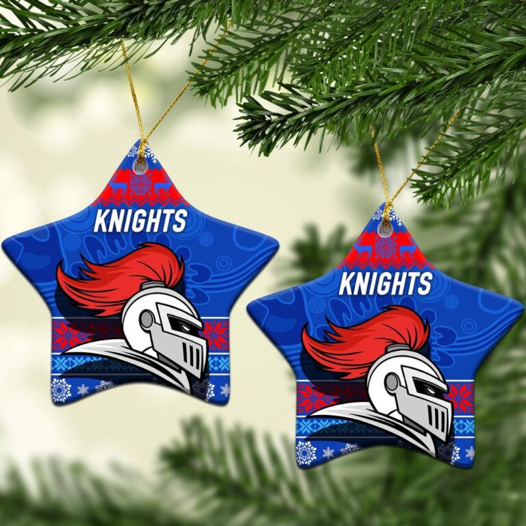Newcastle Knights Christmas Ornament Simple Style