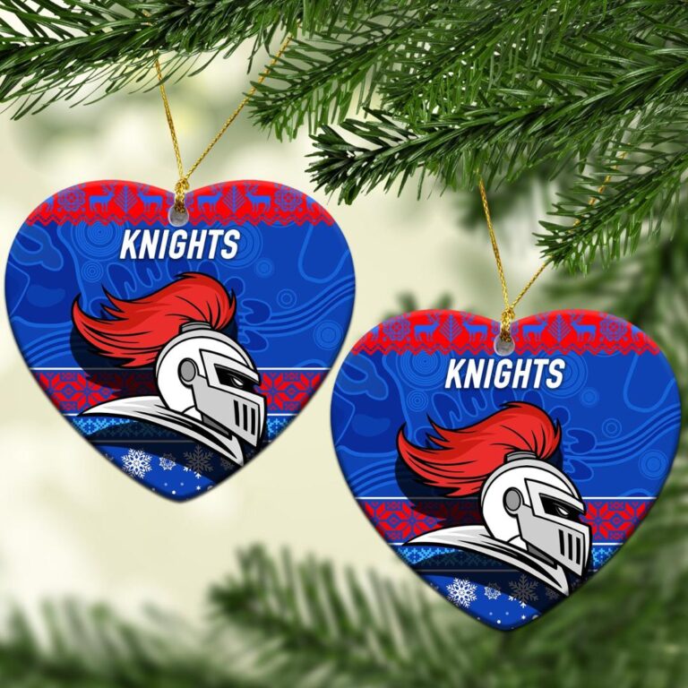 Newcastle Knights Christmas Ornament Simple Style
