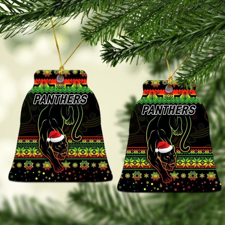 Penrith Panthers Christmas Ornament Simple Style