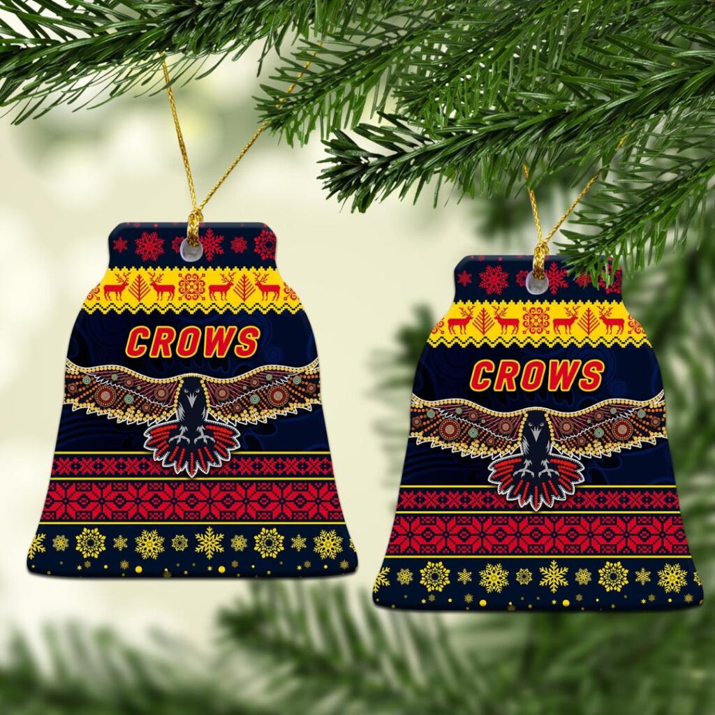 AFL Adelaide Crows Christmas Ornament Simple Style