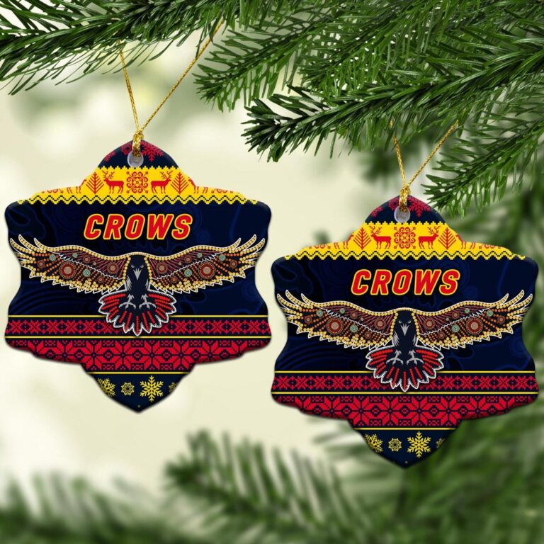 AFL Adelaide Crows Christmas Ornament Simple Style