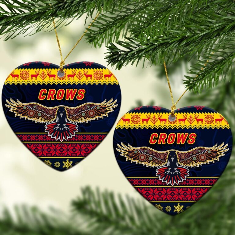 AFL Adelaide Crows Christmas Ornament Simple Style
