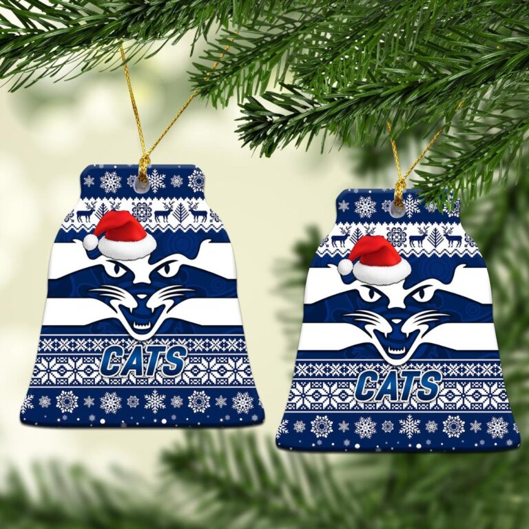 AFL Geelong Cats Christmas Ornament Simple Style